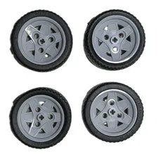 LEGO Technic 56 x 28 ZR Tires Wheels 41896 Lot of 4