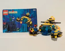 LEGO Aquazone Aquanauts Sea Claw 7 1822 192pc Complete Set w/ Booklet 1995
