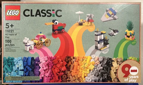LEGO 11021 Classic 90 YEARS OF PLAY Building Toy  - Brand New  -