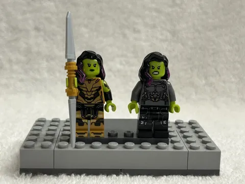 LEGO Gamora Minifigures (from Guardians of the Galaxy) 