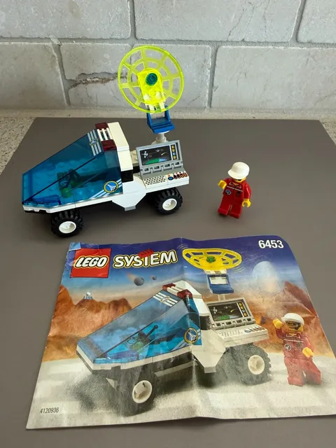 LEGO 6453 Com-Link Cruiser 1999 Town Space Port Complete w/ Instructions