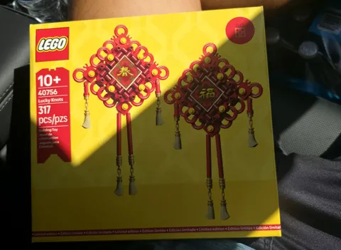 New In Box Lego 10+ 40756 Lucky Knots 317 Pcs/Pzs Building Toy Limited Edition