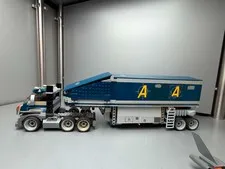 Used LEGO Mission 6 Mobile Command Center 8635 NO SPY CLOPS, INFERNO LEG CRACKED