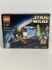 2002 LEGO 7103 Star Wars JEDI DUEL - Yoda - Dooku - 81 Pcs - NEW Sealed