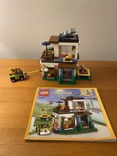 LEGO 31068 Creator Modular Modern Home 3in1 Set — COMPLETE 