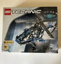 Lego TECHNIC Model Set 8444 Air Enforcer Helicopter Jet Wasp w/Manual