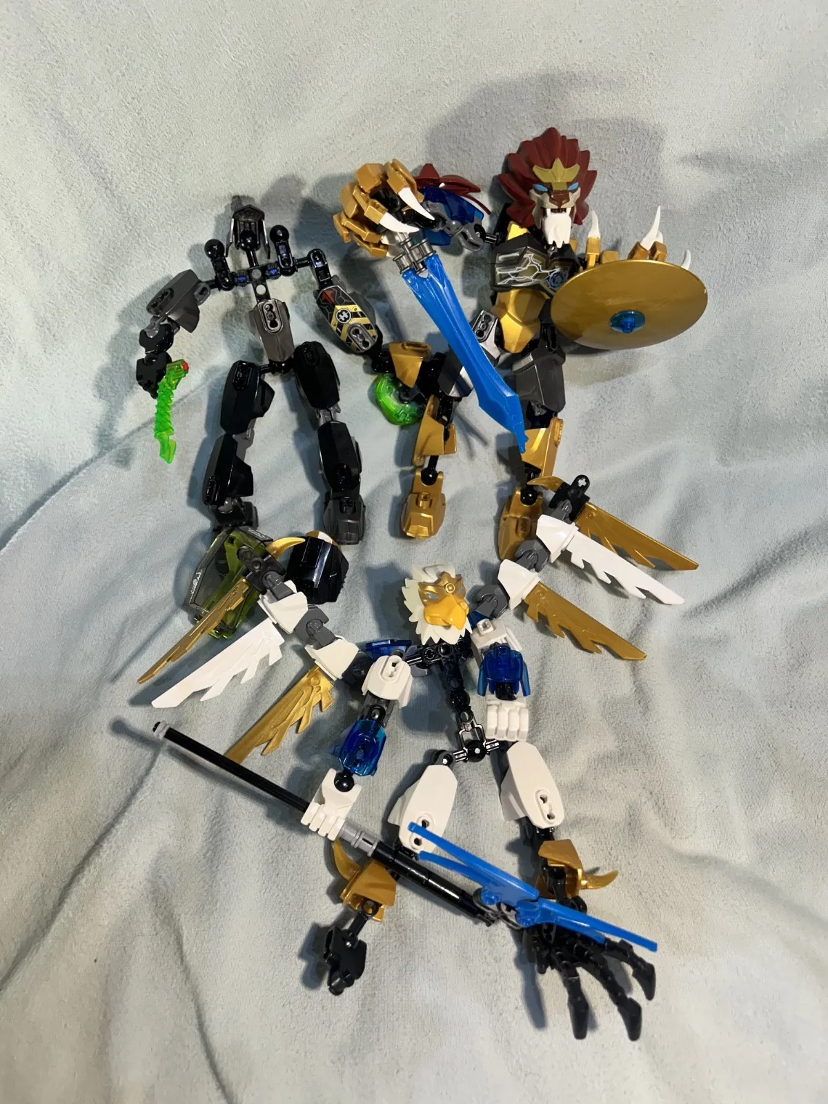 LEGO Legends of CHIMA "Ultrabuild" Lot CHI Laval Eris Action Figures CCBS Parts