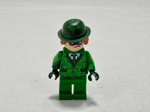 LEGO SH0334 The Riddler Minifigure 70903 Batman Movie DC Fast Shipping