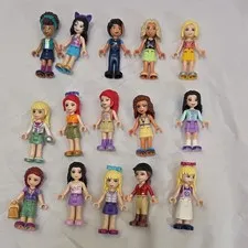 Lego Friends Minifigure Lot Of 15 Figures