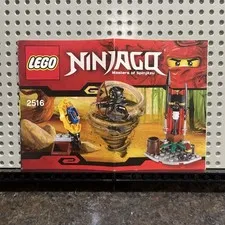 Lego Ninjago: Ninja Training Outpost (2516) Instruction Manual Booklet Only