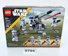 LEGO Star Wars 75345 501st Clone Troopers Battle Pack 119 pieces New in Box