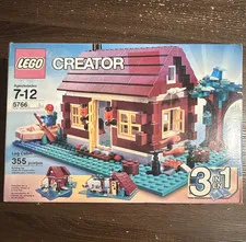 LEGO Creator 5766 Log Cabin 3-in-1 355 pcs Box Instructions