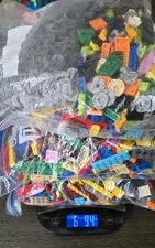LEGO Bulk Plate Lot 6+ lbs Genuine LEGO Building Plates Mixed Sizes & Colors MOC