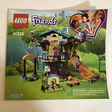 Lego Friends 41335 Instruction Manual Only