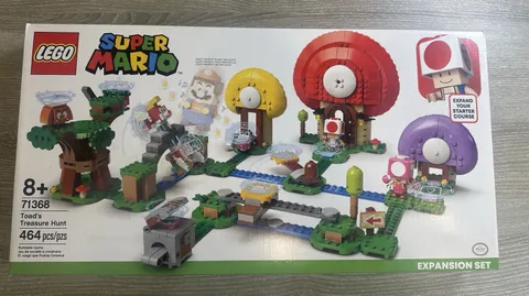 LEGO Super Mario 71368 Toad’s Treasure Hunt Expansion Set New Sealed Retired