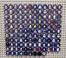 Lego TCS Tiles- Custom printed on lego - x129 tiles Complete Set Saga