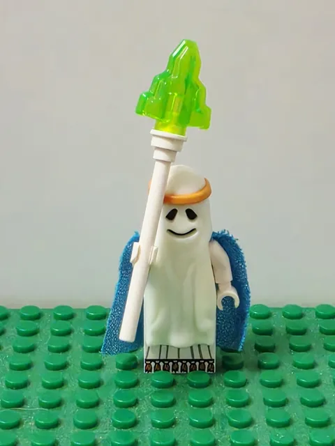 Lego Movie Vitruvious Ghost Shroud Minifigure Glow in the Dark 70818 Minifig