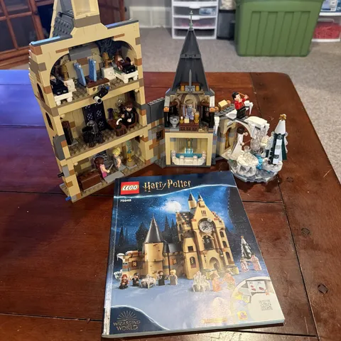 LEGO Harry Potter Hogwarts Clock Tower 75948 - Complete w/ Minifigs and Manual