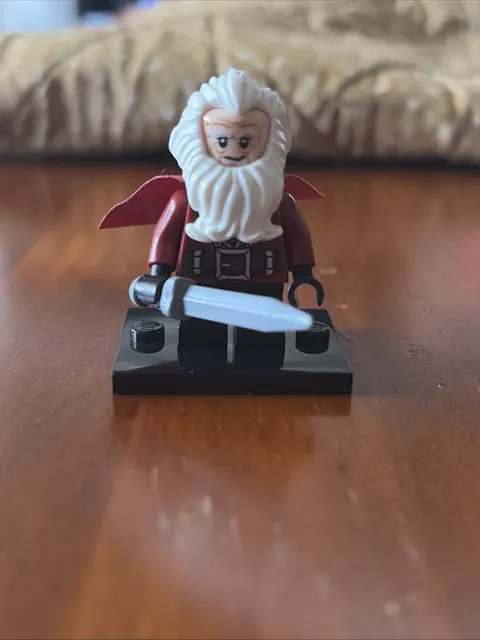 LEGO Lord of The Rings Balin The Dwarf Minifigure with Sword 2012 Hobbit 79003