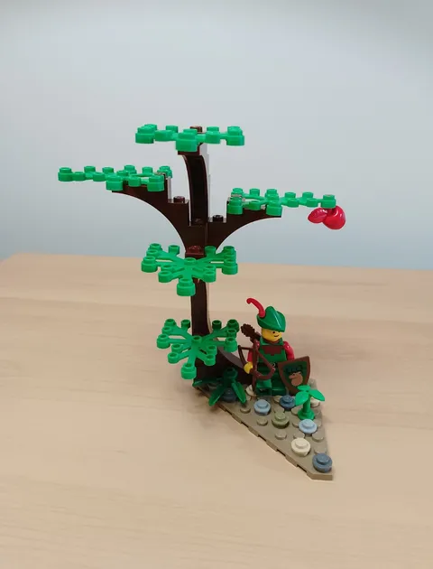 Lego Forestmen Minifigure MOC Castles Vintage -"A Woodland Warriors Wild Walk"