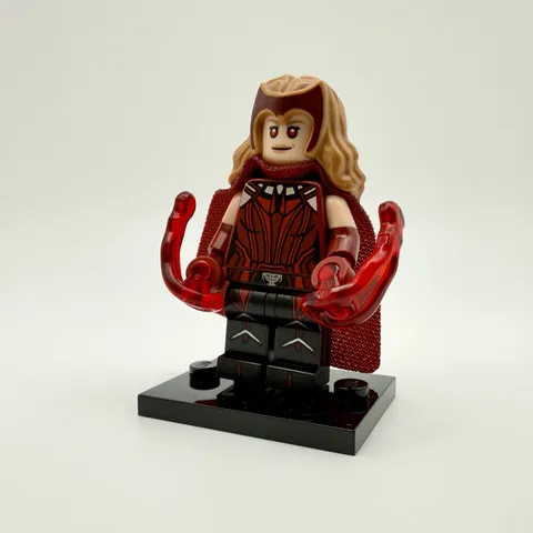 LEGO Marvel CMF Series 1 - Scarlet Witch (colmar-1) Retired Minifigure Complete