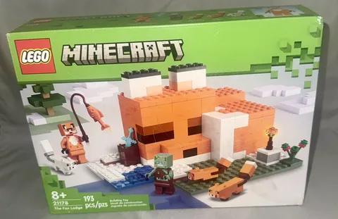LEGO Minecraft ⭐ The Fox Lodge ⭐193 pieces  (21178) Age 8+ ~NEW