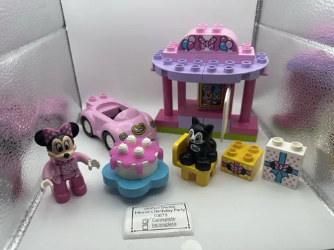 LEGO Duplo 10873 - Disney's Mickey Mouse - Minnie's Birthday Party Complete Set