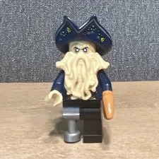 LEGO Davy Jones Minifigure GREAT CONDITION