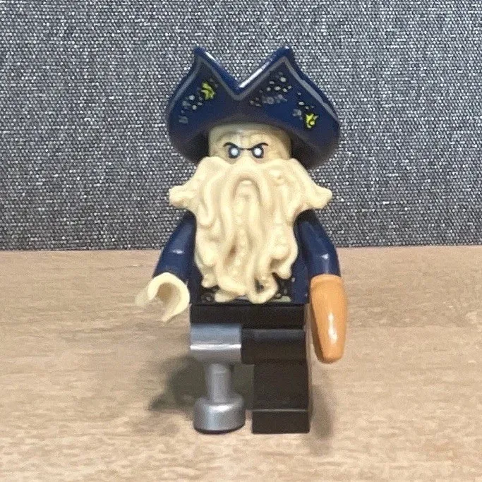 LEGO Davy Jones Minifigure GREAT CONDITION