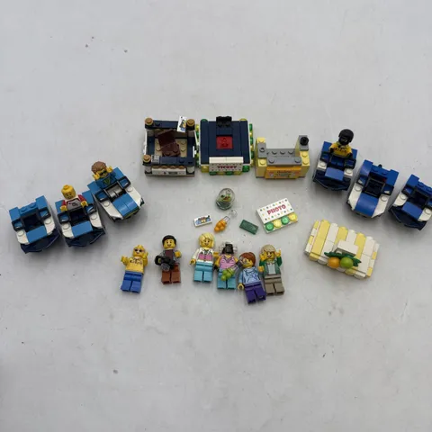 LEGO Roller Coaster 10261 RETIRED 9 Minifigs 6 Cars + Parts Pieces Accessories
