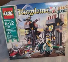 LEGO Kingdoms Escape from the Dragon's Prison (7187) New/Sealed, Excellent Cond!