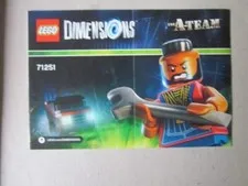 Lego Dimensionsions 71251 The A Team Building Instructions Instruction