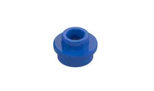 New Genuine LEGO Blue 1 x 1 Round Plate with Open Stud (85861) qty 1