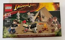 Lego 7624 -New- Indiana Jones Jungle Duel (OOP/Retired) Single Owner / Free Ship