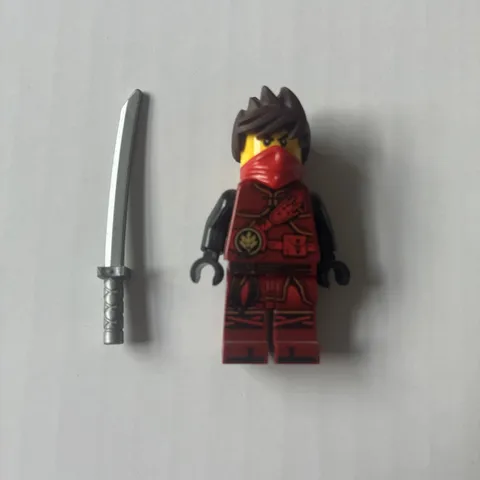 LEGO Ninjago Kai Minifigure The Hands of Time Fire Ninja with Hair 70621