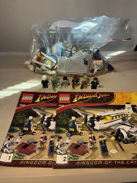 LEGO Indiana Jones: Peril in Peru (7628) 99.9% Complete w/ Instructions