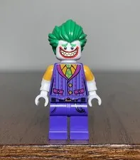 LEGO The Joker Striped Vest, Shirtsleeves, Smile with Pointed Teeth Grin sh0447