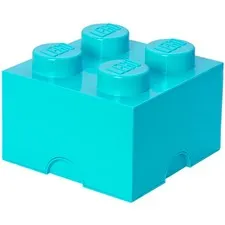LEGO Storage Products: 40030643 4-Stud Brick Medium Azur NEW