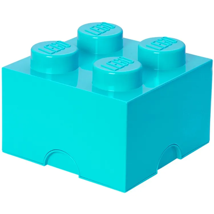 LEGO Storage Products: 40030643 4-Stud Brick Medium Azur NEW