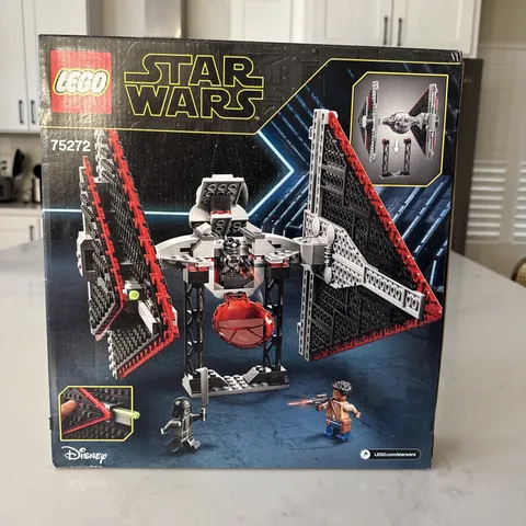 LEGO Star Wars: Sith Tie Fighter (75272) - Complete With Minifigs & Instructions