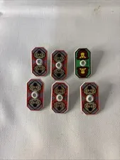 Lego Knights Knigdom II Rascus Monkey Santis Bear Shields Lot Of 6