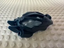 LEGO Bionicle Mask Faxon 57530 & Inner Glass Trans-Medium Blue 57702