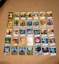 Ninjago Lot - 105 Cards, 12 Spinjitzu Sets, 4 extra spinners, attacthments, etc