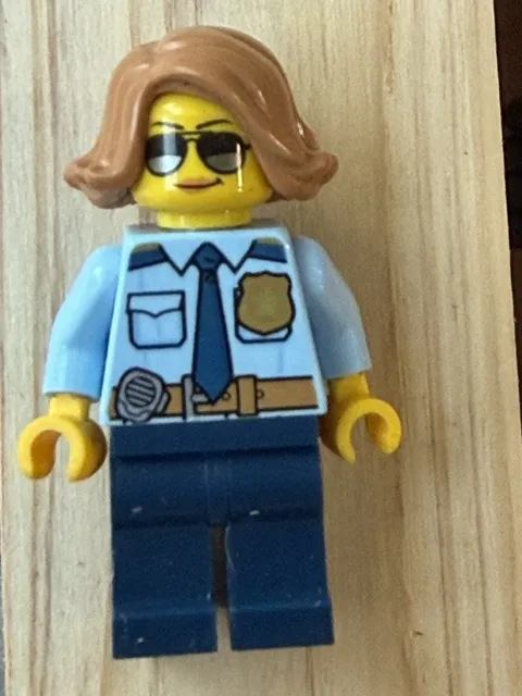 LEGO City Police Officer Minifigure – Authentic Uniformed Figure