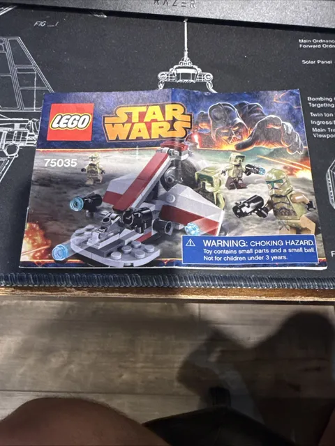 Lego Star Wars Kashyyyk Troopers (75035) Instruction Booklet Only