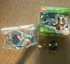 LEGO Minecraft the warden encounter all pieces an  introductions an extra pcs