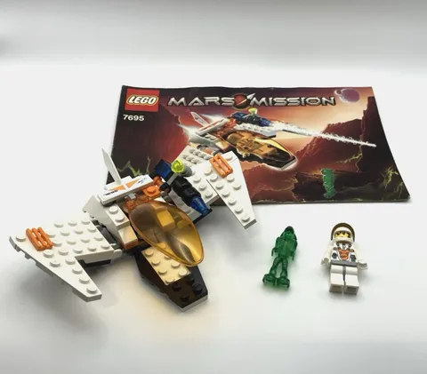 LEGO Mars Mission 7695 MX-11 Astro Fighter 100% Complete With Manual