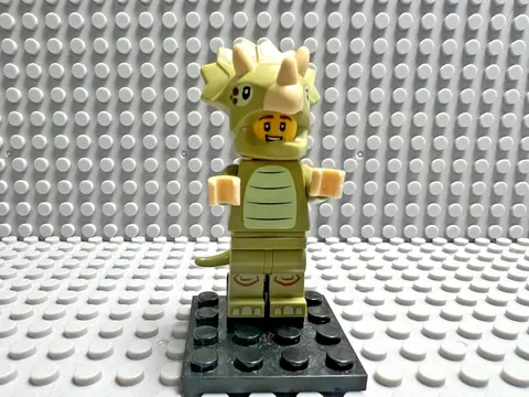 LEGO CMF series 25 Minifigure - Triceratops Costume Fan - COL431