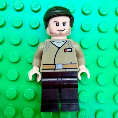 LEGO Star Wars Major Brance sw0876 Resistance Officer Minifigure Excellent