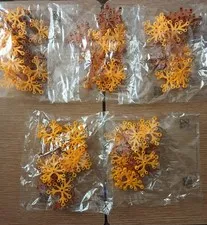 5 Bags LEGO Yellow/Brown Leaves for Tree House 21318